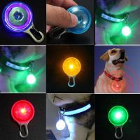 【Ready Stock】รูบิล®สัตว์เลี้ยงแมวสุนัข Puppy LED กระพริบเปล่งปลั่งไฟกลางคืนความปลอดภัยจี้ห้อยคอเสื้อ Charm