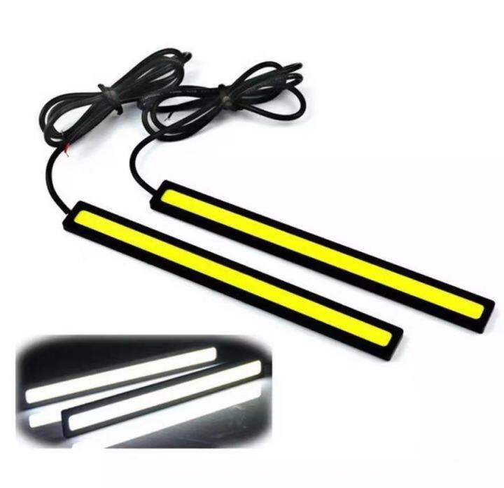 2pcs-waterproof-12v-led-cob-car-auto-drl-driving-daytime-running-lamp-fog