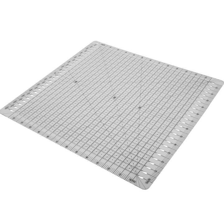 12 Inches Quilting Ruler Clear Acrylic Patchwork Quilter Ruler 5in1