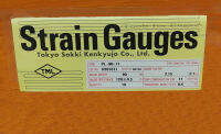 TML strain gauge สเตรนเกจ ติดคอนกรีต งานโยธา PL-90-11 JAPAN เกจยาว 90 mm ความต้านทาน 120 Ohm แบบไม่มีสาย