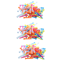 300 Pcs Golf Tees 54 mm Plastic Mixed Color