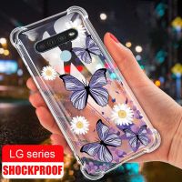 LG K51 K51s K41s K92 K61 Q51 K50 K50s K52 K42 5กรัม K22เดซี่น้อยผีเสื้อใสกันกระแทกเคสซิลิโคนกันกระแทก4มุมฝาครอบกันตก