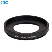 JJC สกรูโลหะ EW-43กล้องเลนส์เฉพาะที่คุลมบังแสงสำหรับ Canon EF-M 22Mm F/ 2เลนส์บน Canon EOS M200 M100 M50 M10 M6 Mark II