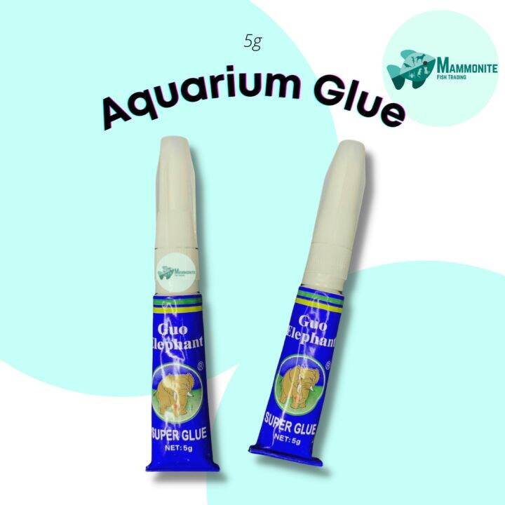 jn9Aquarium Glue 5 Grams for Aquascape Plants Stones Woods Fish Tank Cyanoacrylate Adhesive