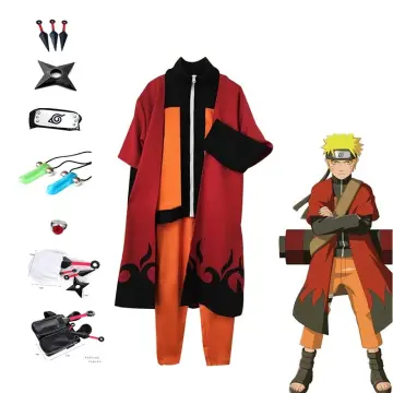 Naruto Cosplay Costume- Naruto Shippuden Hatake Kakashi 11 parts in 1  Deluxe Costume Set with Prop for Halloween / Party