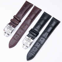 20มิลลิเมตร21มิลลิเมตร22มิลลิเมตร Cowhide หนังแท้นาฬิกาวงเหมาะสำหรับ Jaeger-LeCoultre สายเข็มขัดที่มีคุณภาพสูงดูอุปกรณ์เสริม