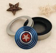 Đồ Chơi Con Quay Fidget Spinner Đội trương Mỹ Captain America Cực Chất + thumbnail