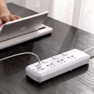 Sub-Control Socket Cattle Independent Switch Wall Power Strip Creative Multifunctional USB Charging Household 16A Air Conditioning Power Strip