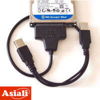 ASIALI USB2.0 to SATA 15+7pin connector for 2.5/3.5 inch SATA Hard Disk