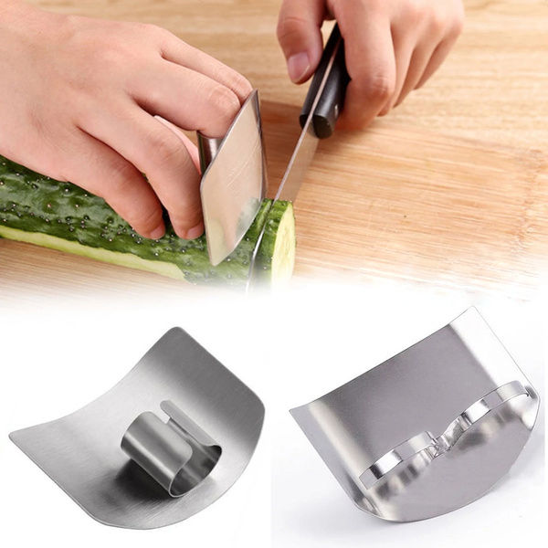 Stainless Steel Finger Protector Anti Cut Finger Guard Safe