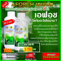 เอฟอช Aforch สารจับใบ ปุ๋ยนำ้เอฟอช ( ขนาด1000 ซีซี 2 ขวด ) ชนิดเร่งดูดซึมไว ของแท้ 100% ส่งฟรีเก็บเงินปลายทาง