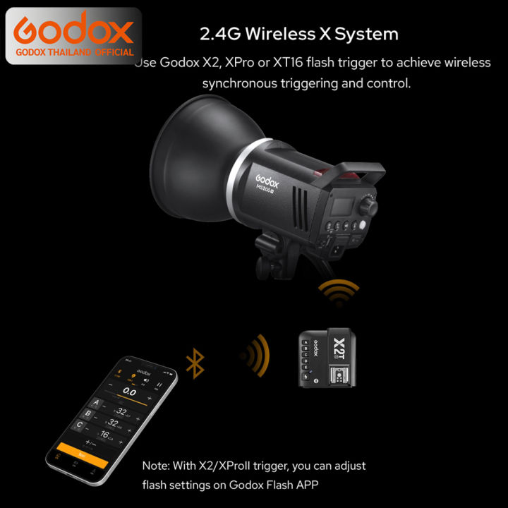 godox-flash-ms200v-200w-5800k-bowen-mount-รับประกันศูนย์-godox-thailand-3ปี