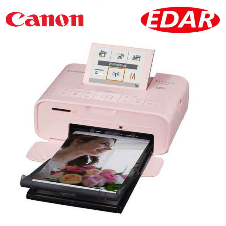 Canon Selphy CP1300 Compact Photo Printer (Black) Lazada
