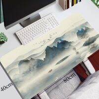 Chinese Painting Large Mouse Mat Big Desk Mat Non-Slip Rubber Base Mausepad Big Keyboard Mat Gaming Mouse PadFor Laptop PC