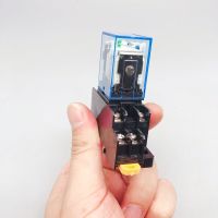 New Product 1 PCS,HH52P,MY2NJ,DPDT,Miniature Coil Generalelectromagnetic Intermediate Relay Switch Withsocket Base LED AC 110/220V,DC 12/24V