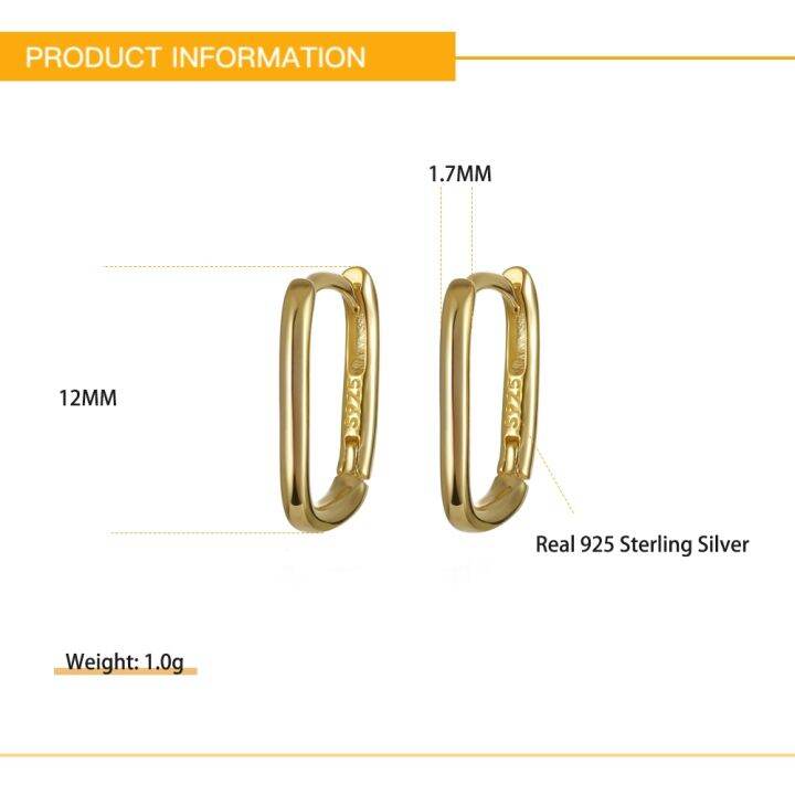 cod-925-sterling-small-stud-earrings-set-smile-face-rectangle-hoop-gold-jewelry-pendientes-for-women