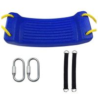 Outdoor Swings High Quality Outdoor Swing Plastic Swings Seat Set Toy With Adjustable Rope For Garden Playground Accs Kids Outdoor Fun Kids Toys