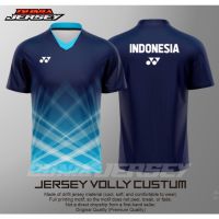 Kaos New 2023 Jersey Olahraga Bulutangkis Badminton Volly Bola Tenis / Jersey Badminton Custom Anak Dan Dewasa fashion T-shirt