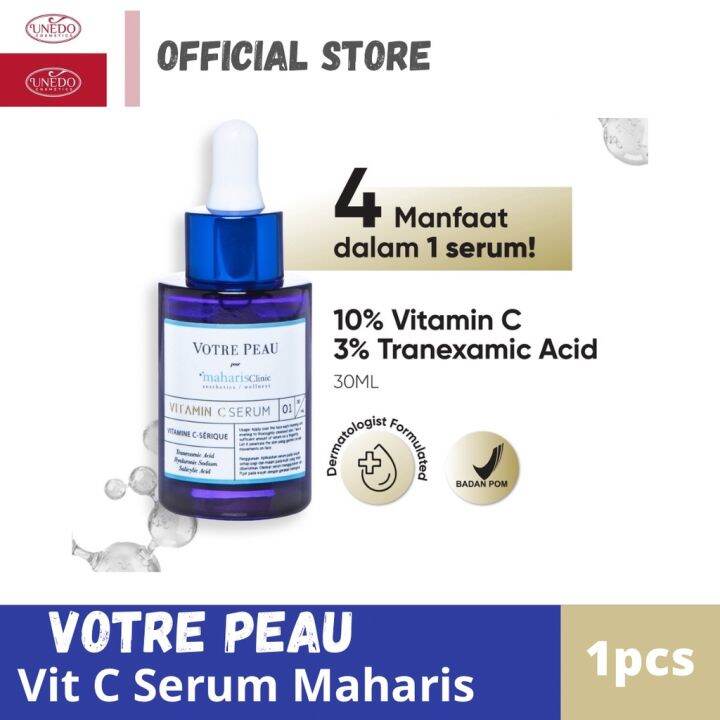 Votre Peau Skincare Vitamin C Serum Pour Maharis Clinic Lazada Indonesia