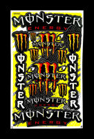 สติ๊กเกอร์ สัตว์ประหลาด 995 Monster สติ๊กเกอร์แต่งรถมอเตอร์ไซค์ บิ๊กไบค์ ATV หมวกกันน็อค รถยนต์ สติ๊กเกอร์เคลือบเงาคุณภาพดี