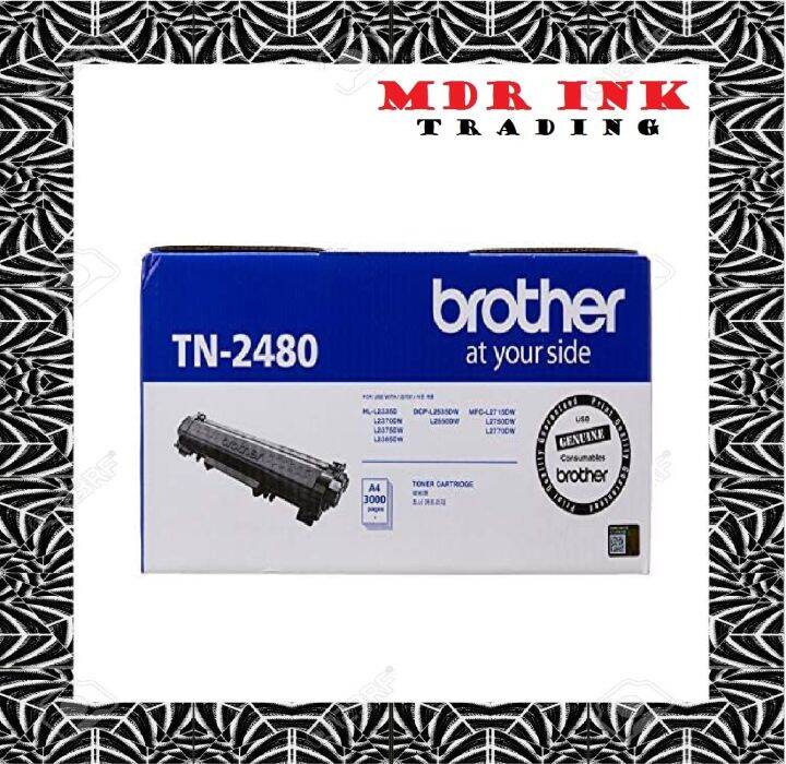 Brother TN-2480 (TN2480) Black Original Toner Cartridge | Lazada PH