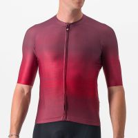 Castelli เสื้อเจอร์ซีย์สำหรับผู้หญิงเสื้อชุดขี่จักรยานแขนสั้นเสื้อผ้าปั่นจักรยานเข้ารูปสำหรับฤดูร้อนเสื้อเจอร์ซีย์นักปั่น