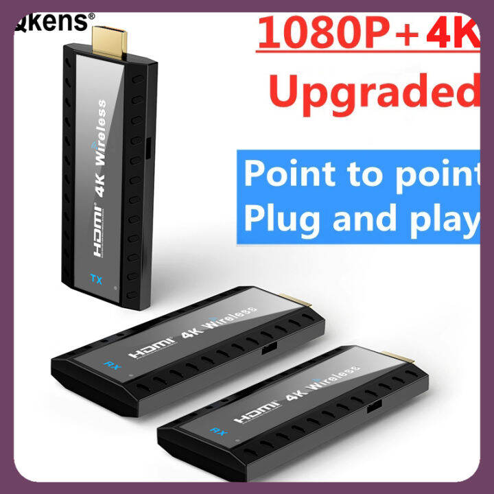 H.265 4K 1080P Wireless Display HDMI Extender Audio Video Transmitter