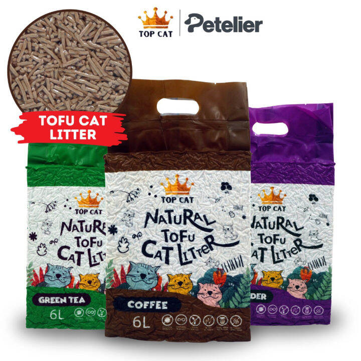 Top Cat Tofu Scented Litter 6L EcoFriendly Biogradable Lazada PH