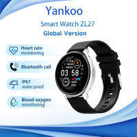 Smart Watch ZL27 1.28 TFT HD screen Bluetooth Call Heart rate monitoring Blood oxygen monitoring Sleep monitoring IP67 water proof Multiple sport modes 220mAh For men and women