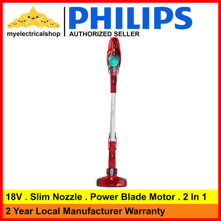 Philips FC6721 SpeedPro Handstick Cordless Vacuum Cleaner ( 18V ) | Lazada
