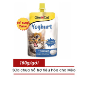 GIMCAT Sữa Chua Hỗ Trợ Tiêu Hóa Cho Mèo - Yoghurt for Cat 150G-Nông Trại