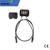 Solar Junction Box waterproof IP68 for 150W - 300W Solar Panel connect PV junction Box Solar Cable 4MM2 Connection With Diode