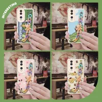 Raised lens Skin-friendly feel Phone Case For Huawei Honor70 Solid color Nordic style phone case Cartoon Simplicity