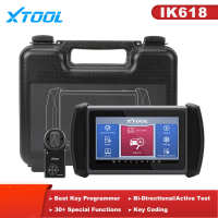 เครื่องมือวิเคราะห์ OBD2รถยนต์คีย์โปรแกรมเมอร์ X100 IK618 XTOOL ใหม่ล่าสุด X100PAD3คีย์โปรแกรมเมอร์รีเซ็ต30 + ชุดควบคุมแบบสองทิศทาง