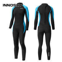 1.5Mm Wetsuit สำหรับผู้หญิง,ชุดว่ายน้ำกันแดดแมงกะพรุนชุดเซิร์ฟ