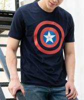 เสื้อยืดมาร์เวล กัปตันอเมริกา Captain America-9042-NV