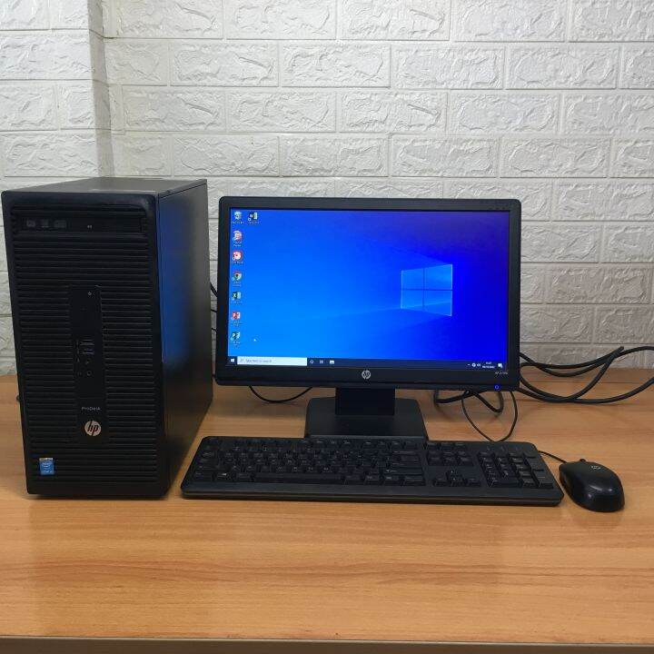 Fullset Komputer HP Core I3 Gen 4 HP ProDesk 400 G2 MT Siap Pakai ...