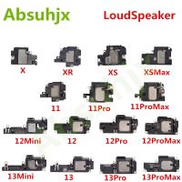 Absuhjx Loud Speaker Flex Cable for iPhone X XR XS 11 12 13 Pro Max 13Mini LoudSpeaker Ringer Buzzer Ringtone Replacement Parts