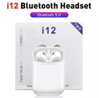 หูฟังไร้สายบลูทูธ i12 TWS Bluetooth 5.0 Earbuds Stereo Sound Standard Edition สีพาสเทล เปิดและเชื่อมต่ออัตโนมัติ