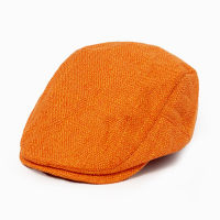 ผู้ชาย Berets ฤดูใบไม้ผลิฤดูร้อนผ้าลินิน Breathable newsboy Beret หมวก R แบนหมวกผู้ชายหมวก peaked จิตรกรหมวก