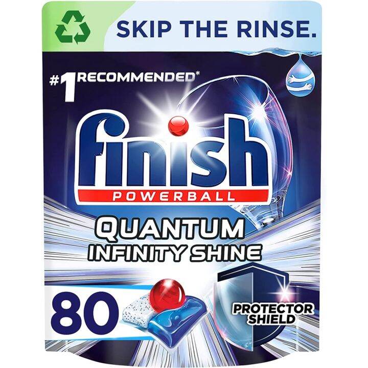 Finish Quantum Ultimate Dishwasher Tablets, LEMON or ORIGINAL 100