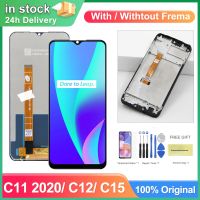 Realme C11 2020 RMX2185 Screen Replacement for Oppo Realme C12 C15 RMX2189 RMX2180 Lcd Display Digital Touch Screen with Frame