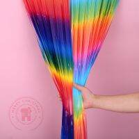 【YF】 1mx2m New Curtain Wedding Birthday Door Colorful Rainwire Strips Wholesale