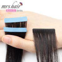 Invisible Tape Hair Extensions Light Yaki Straight Tape In Hair Extensions Human Hair 4x0.8cm Injected Weft Seamless Remy 20pcs Wig  Hair Extensions