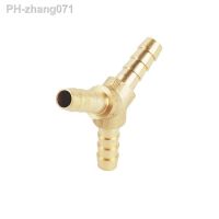 Brass Barb Pipe Fitting 2 3 4 Way Brass Connector For 6mm 8mm 10mm 12mm 16mm Hose Copper Pagoda Water Tube Fittings Garden Suppl