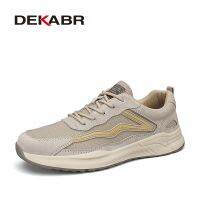 DEKABR 2023 New Brand Fashion Mens Sneakers High Quality Mesh Footwear Breathable Summer Outdoor Casual Shoes For Men