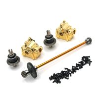 Upgrade Metal Center Drive Shaft Assembly Gearbox Differential Kit For Wltoys 144010 144001 144002 parts