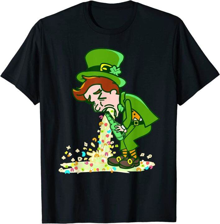 ตลก-st-patricks-day-leprechaun-shamrock-pattys-day-party-เสื้อยืด-s-5xl