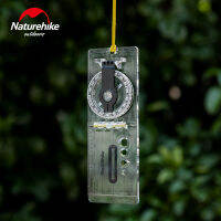 Naturehike Outdoor Sports Folding Compass Transparent Irrigation Dial Compass High Precision Map Location Hike Camp Travel Use