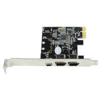 [COD] การ์ดเอ็กซ์แพนชัน XT-XINTE PCIe 3พอร์ต1394A Firewire PCI Express ถึง IEEE 1394อะแดปเตอร์คอนลเลอร์2X6 Pin และ1X4 Pin